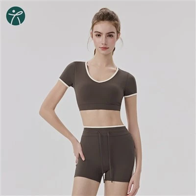 Kurze Yogahose Damen